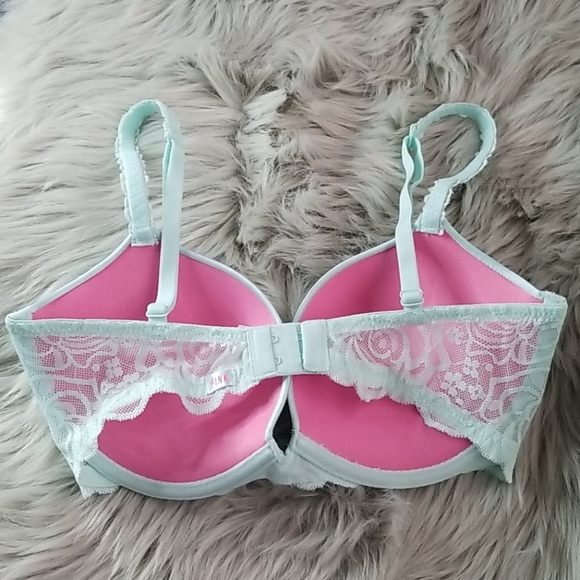 Mint Green Push Up and Convertible Bra 32DD - Picture 2 of 3